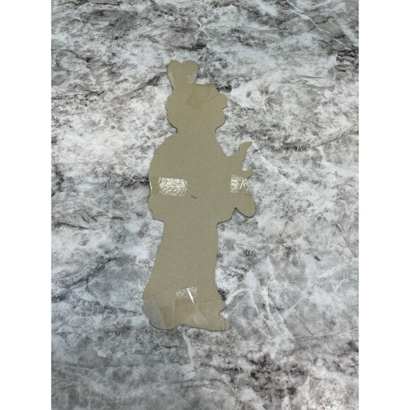 7 Vintage Amscan Thanksgiving Cardboard Cutouts Die Cut Pilgrims Pumpkins Turkey - Picture 11 of 11